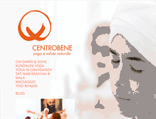 Tablet Screenshot of centrobene.com
